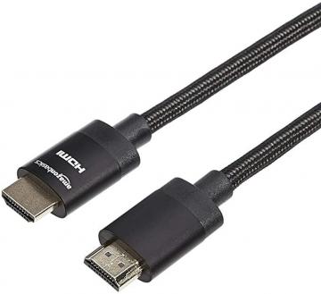 Amazon Basics Premium-Certified Braided HDMI Cable, 4.6 m