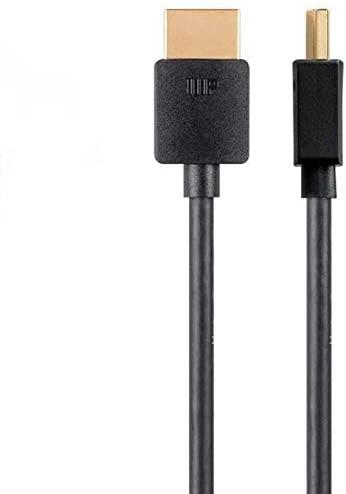 Monoprice Certified Premium HDMI Cable - 3 Feet - Black (3 Pack), Ultra Slim Series