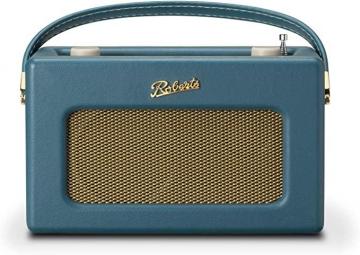 Roberts Radio REV-ISTREAM3TB Retro DAB/DAB+ FM Wireless Portable Digital Bluetooth Radio - Teal Blue