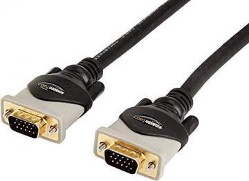 Amazon Basics VGA to VGA PC Computer Monitor Cable - 6 Feet (1.8 Meters)