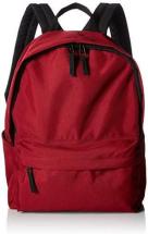 Amazon Basics Classic School Backpack - Red