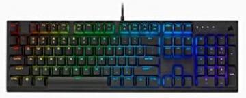Corsair K60 RGB Pro Mechanical Gaming Keyboard – Customizable Per-Key RGB Backlighting