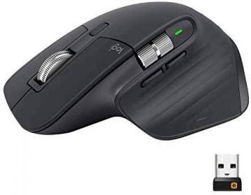 Logitech MX Master 3 Advanced Wireless Mouse, Graphite