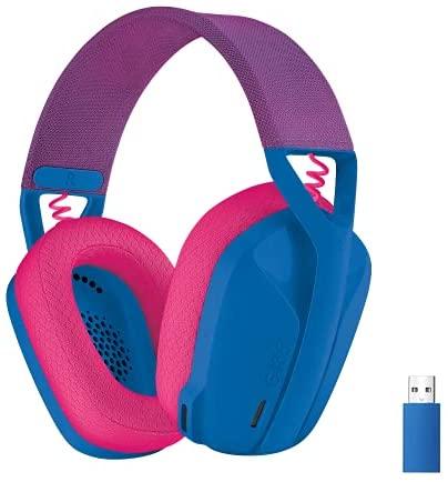 Logitech G435 LIGHTSPEED and Bluetooth Wireless Gaming Headset, Blue