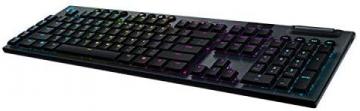 Logitech G915 LIGHTSPEED RGB Mechanical Gaming Keyboard, Low Profile GL Tactile Key Switch,Linear