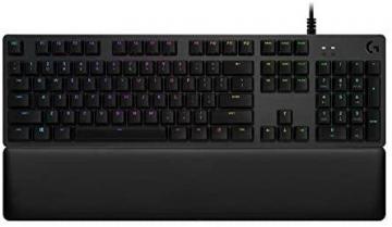 Logitech G513 RGB Backlit Mechanical Gaming Keyboard, Carbon