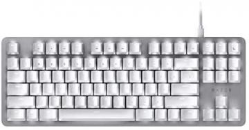 Razer BlackWidow Lite TKL Tenkeyless Mechanical Keyboard, Mercury White