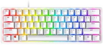 Razer Huntsman Mini 60% Gaming Keyboard, Mercury White