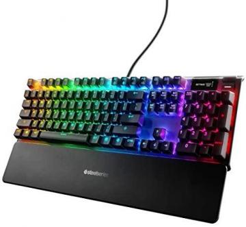 SteelSeries Apex Pro Mechanical Gaming Keyboard, RGB Backlit