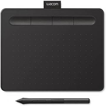 Wacom Intuos Graphics Drawing Tablet, Black