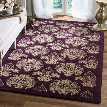 Safavieh Metro Collection MET968A Handmade Floral Premium Wool Area Rug, 5' x 8', Assorted