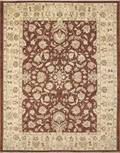 Noori Rug "Sun-Faded Westley" Hand Knotted Area Rug 9'1" x 11'10" Brown/Beige