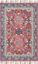 Loloi Rugs, Zharah Collection - Rose Denim Area Rug, 5' x 7'6"