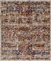 Noori Rug Sun-Faded Sitar Hand Knotted Area Rug 8'1 x 9'9 Brown/Ivory 