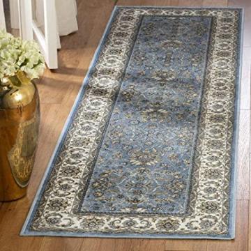 Safavieh Atlas Collection ATL671L Traditional Oriental Viscose Accent Rug, 2'2" x 3'7", Blue Ivory