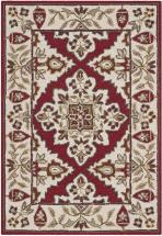 Safavieh Easy Care Collection EZC721A Hand-Hooked Accent Rug, 2' x 3', Ivory Ivory