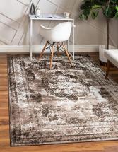 Unique Loom Sofia Collection Traditional Vintage Light Brown Area Rug (9' x 12')
