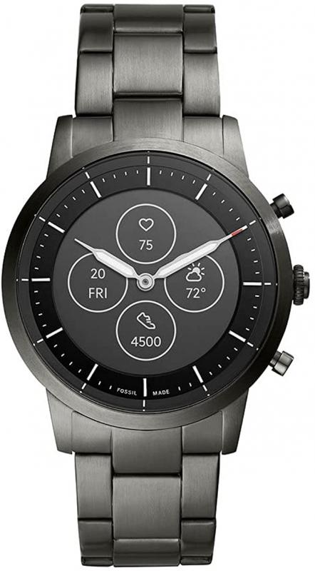Fossil Men's Hybrid HR Smartwatch, Collider with Heart Rate, Activity & Sleep Tracking