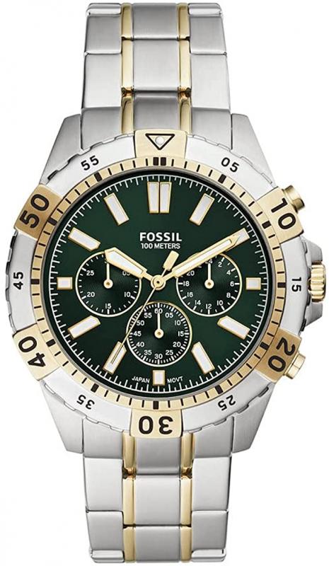 Fossil Men's Garrett Chronograph, Stainless Steel Watch, FS5622