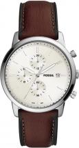 Fossil Men's The Minimalist Recycled Stainless Steel Quartz Chronograph Watch