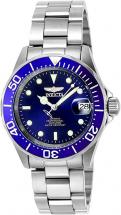 Invicta 9094 Pro Diver Unisex Wrist Watch Stainless Steel Automatic Blue Dial