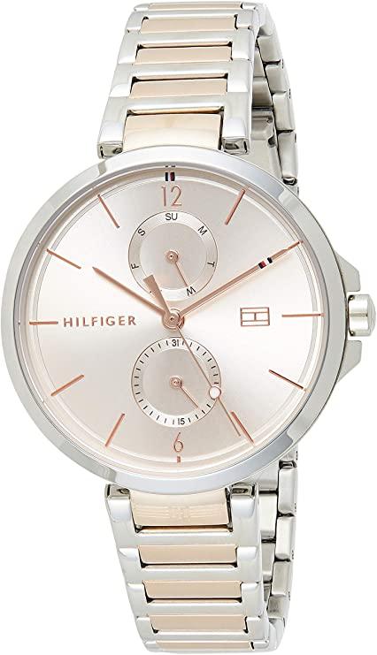 Tommy Hilfiger Women's Analogue Quartz Watch with Stainless Steel Strap 1782127