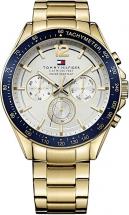 Tommy Hilfiger Mens Quartz Watch, multi dial Display and Stainless Steel Strap 1791121