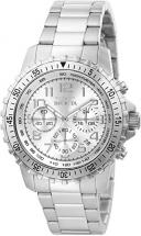 Invicta Men's II Stainless Steel Swiss-Quartz Watch with Stainless-Steel Strap, Silver
