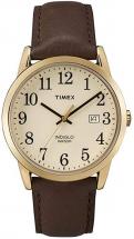 Timex Men's Easy Reader 38 mm Leather Strap Watch