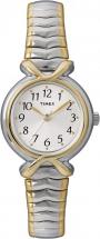 Timex Women's T21854 Pleasant Street Two-Tone Stainless Steel Expansion Band Watch