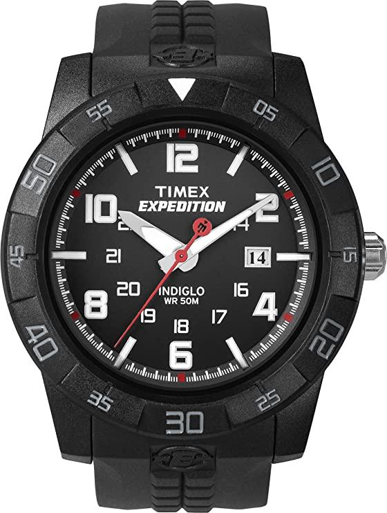 Timex Expedition 43 mm Men Core Analog Black Resin Strap Watch T49831