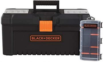 BLACK+DECKER Tool Box & Organizer, 16-Inch, 10-Compartment