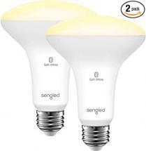 Sengled Alexa Light Bulb, Smart Flood Light Bulb, BR30 Soft White 65W 2700K, 2 Pack