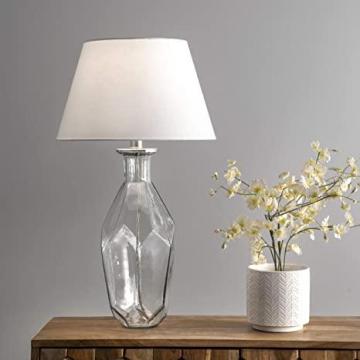 nuLOOM Blytheville 26" Glass Teardrop Table Lamp