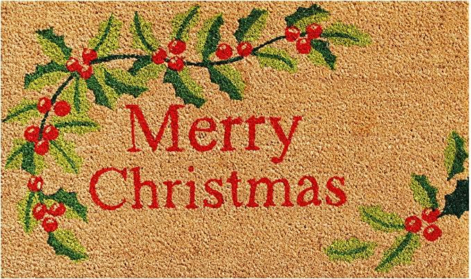 Calloway Mills 121022436 Merry Christmas Doormat, 24" x 36"