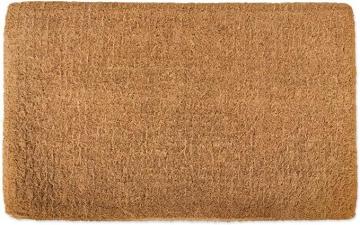 DII Greetings Collection Natural Coir Doormat, 24x36, Imperial Plain