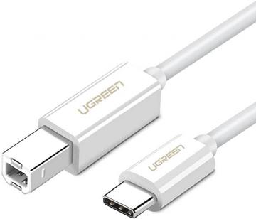UGREEN USB B to USB C Printer Cable Thunderbolt 3 Type C Male to USB B Male Lead (1M)