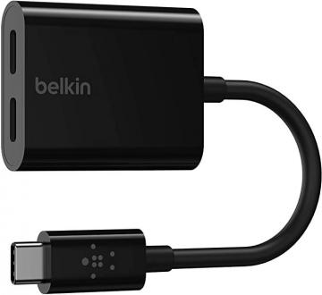 Belkin CONNECT USB-C audio and charging adapter
