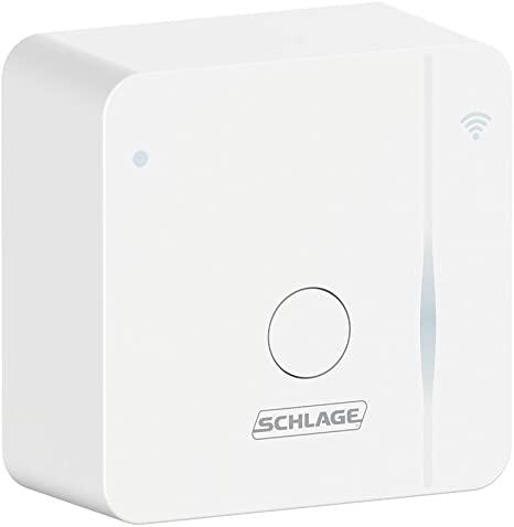 Schlage BR400 Sense Wi-Fi Adapter (2.4GHz WiFi Only) | Works With SCHLAGE Sense , White