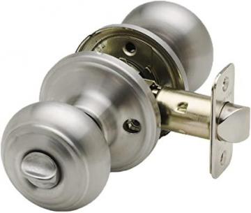 Copper Creek CK2030SS Colonial Knob, Privacy Function, 1 Count, Satin Stainless Finish