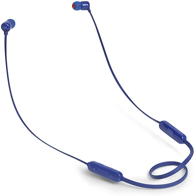 JBL TUNE 110BT Wireless In-Ear Headphones with Bluetooth – Blue