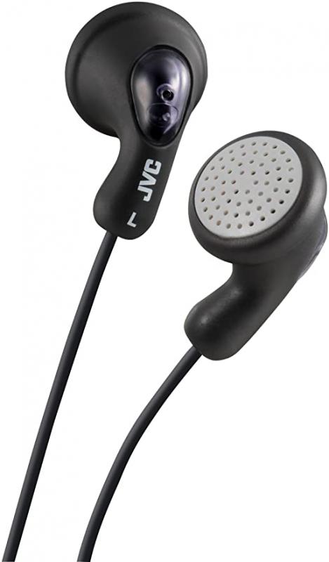 JVC Gumy In-Ear Wired Earphones, Black