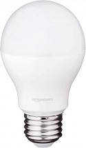 Amazon Basics 60 Watt Equivalent, Soft White, Dimmable, A19 LED Light Bulb, 2-Pack