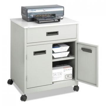 Safco 1870GR Steel Machine Stand with Pullout Drawer