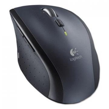 Logitech M705 Marathon Wireless Laser Mouse, 2.4 GHz, Right Hand Use, Black