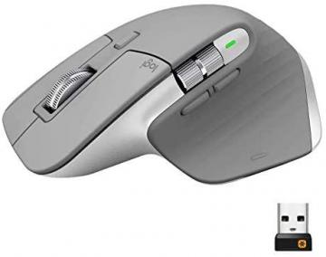 Logitech MX Master 3 Advanced Wireless Mouse, Mid Grey