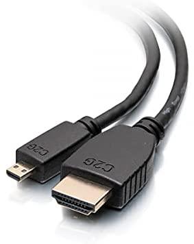 C2G Micro HDMI to HDMI, 4K, High Speed HDMI Cable