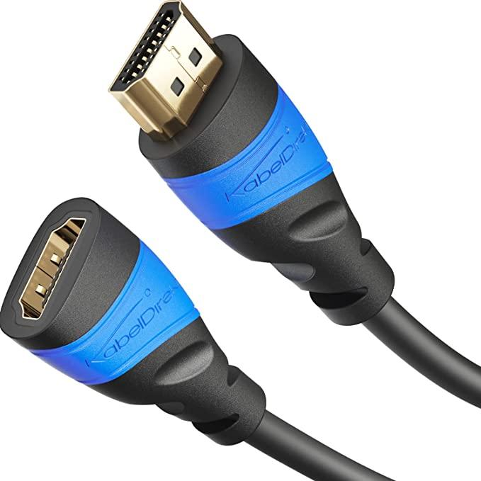 KabelDirekt 2m HDMI Extension Cable