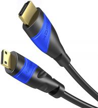 KabelDirekt 2m Mini HDMI to HDMI Cable, FLEX Series
