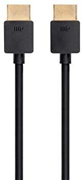Monoprice Ultra 8K High Speed HDMI Cable - 3 Feet - Black (3 Pack)